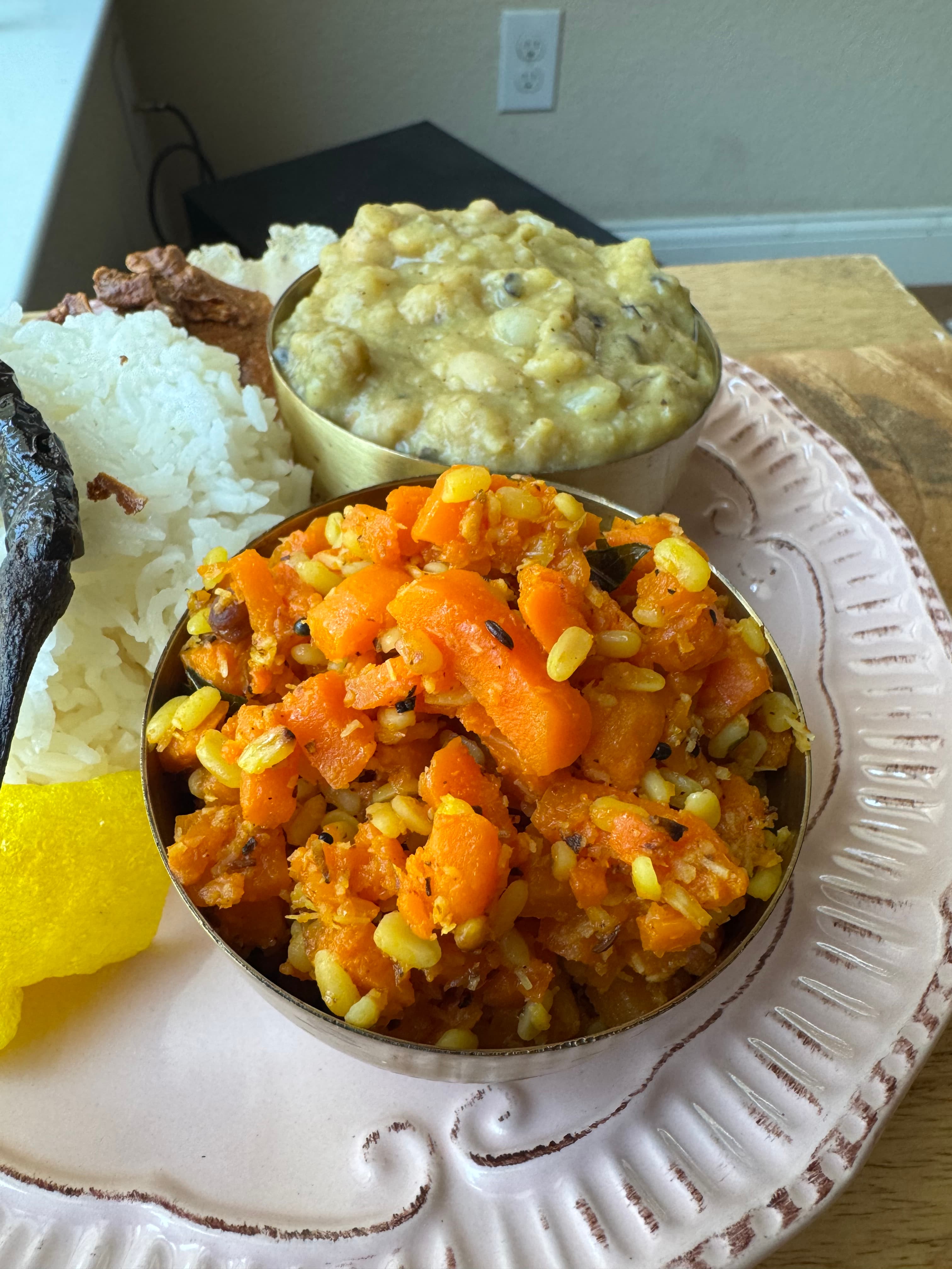 Carrot Kura (Carrot Poriyal Style Curry)