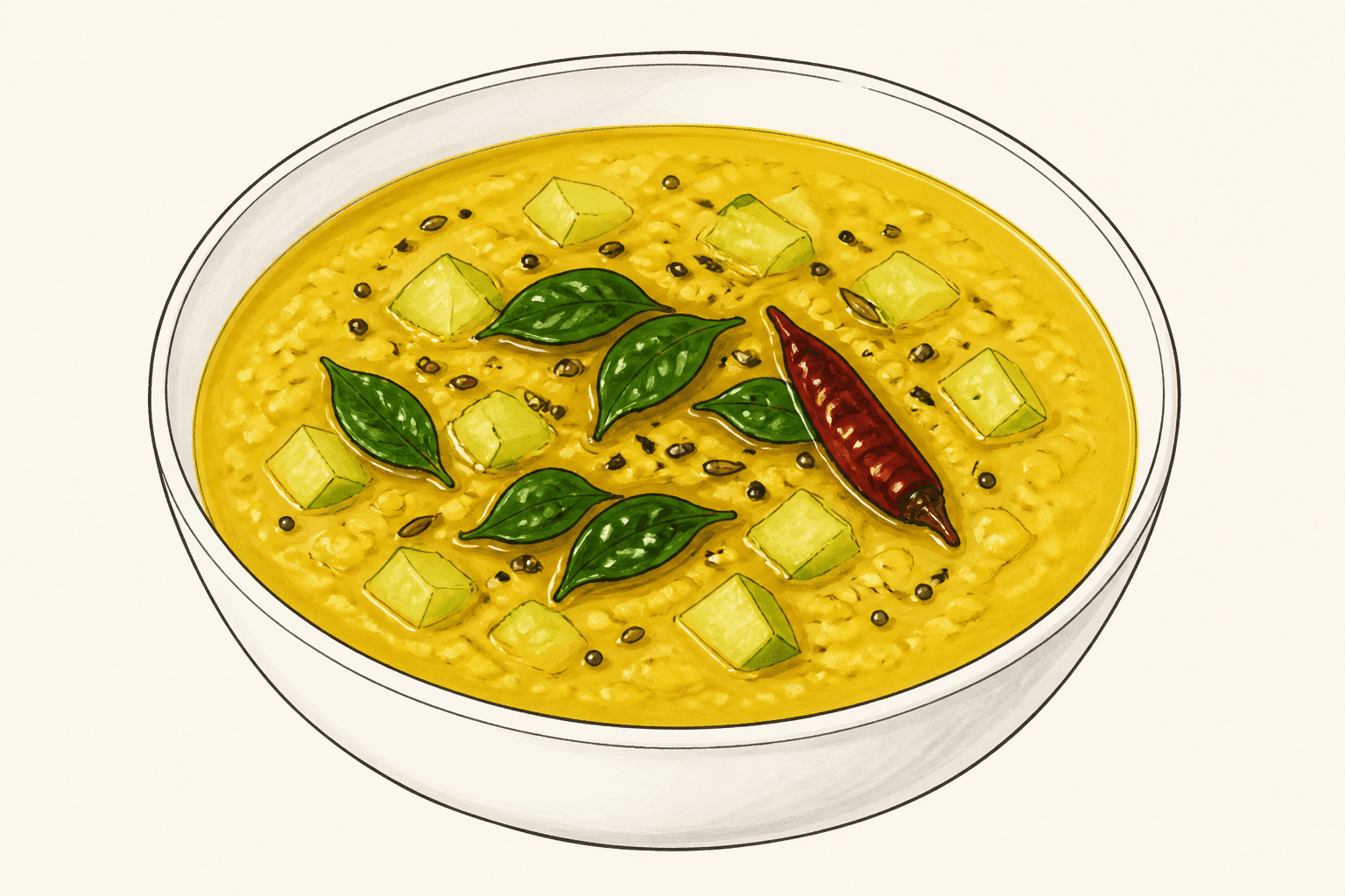 Mamidikaya Pappu (Green Mango Dal)