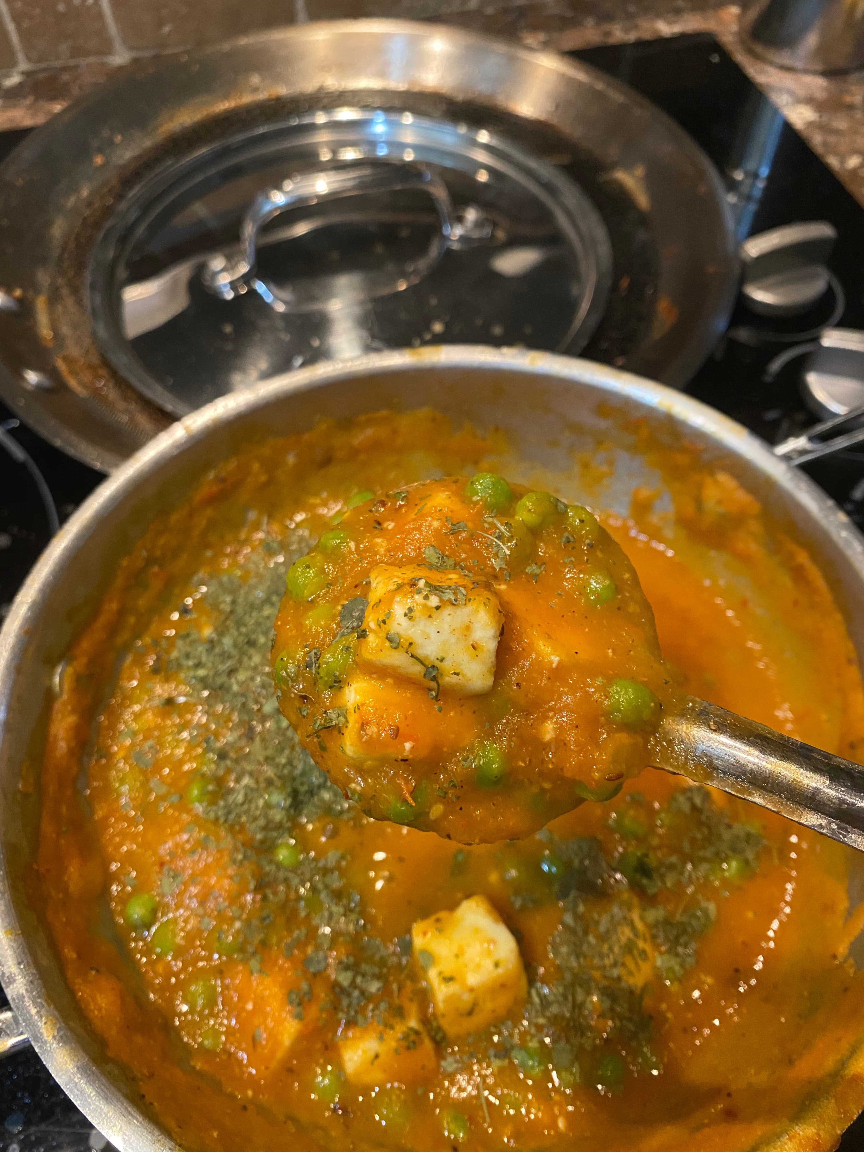 Matar Paneer