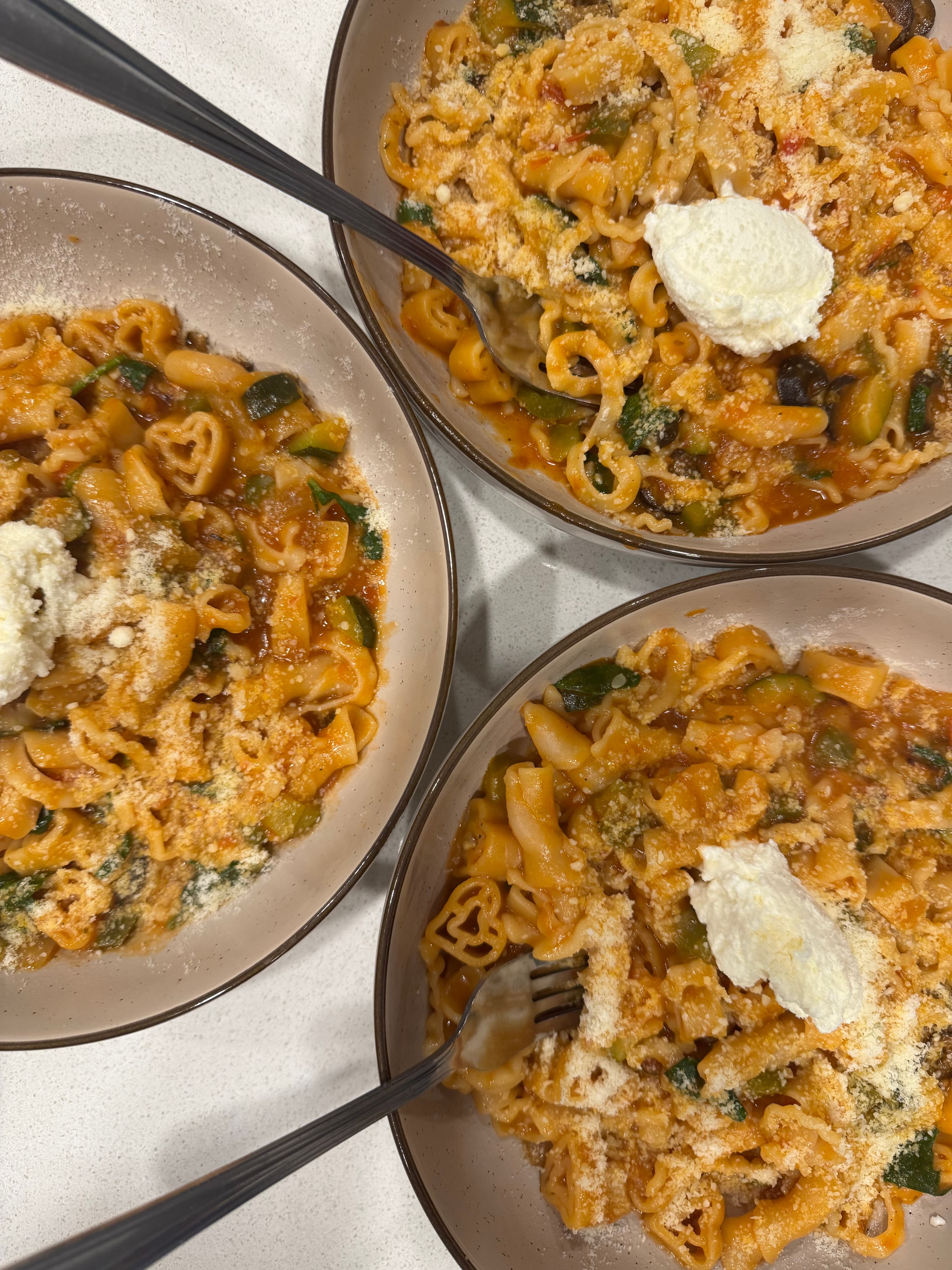 One Pot Vegetable Pasta