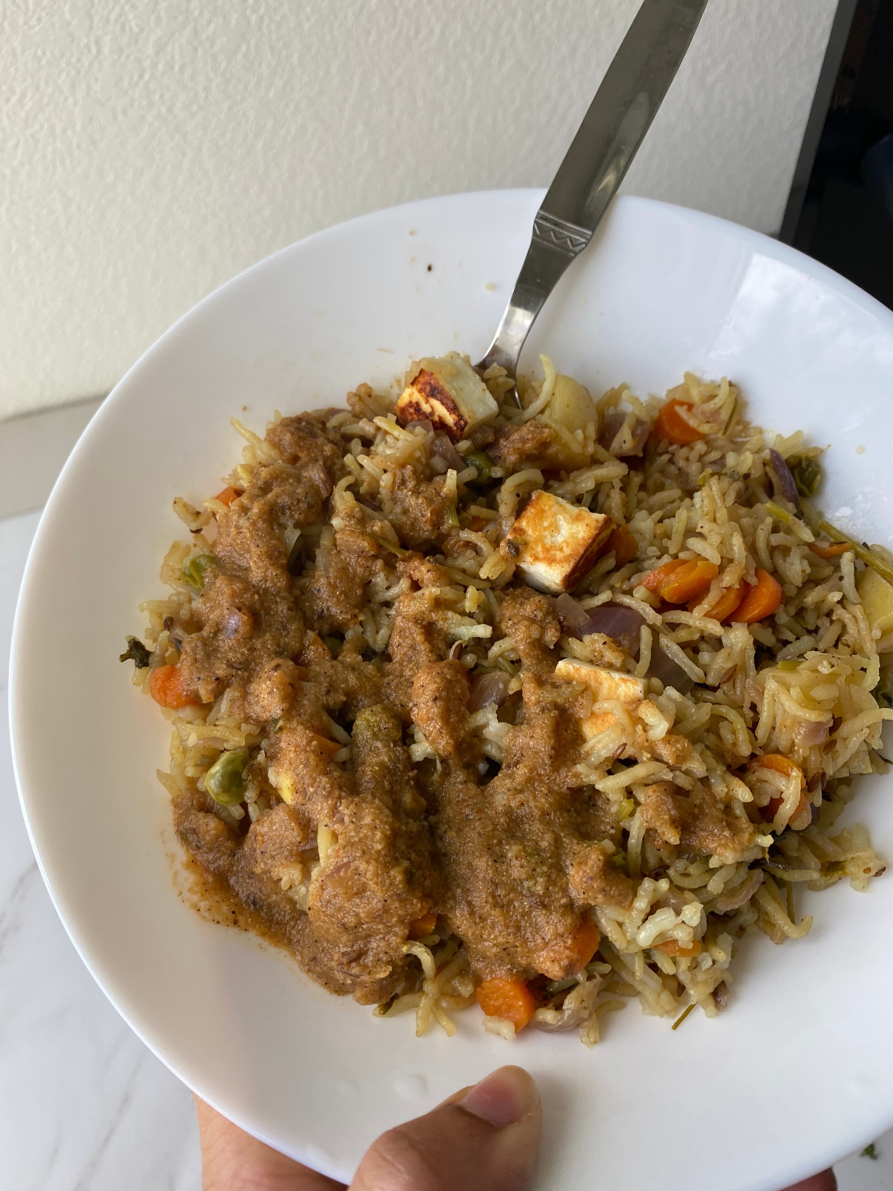 Paneer Pulao