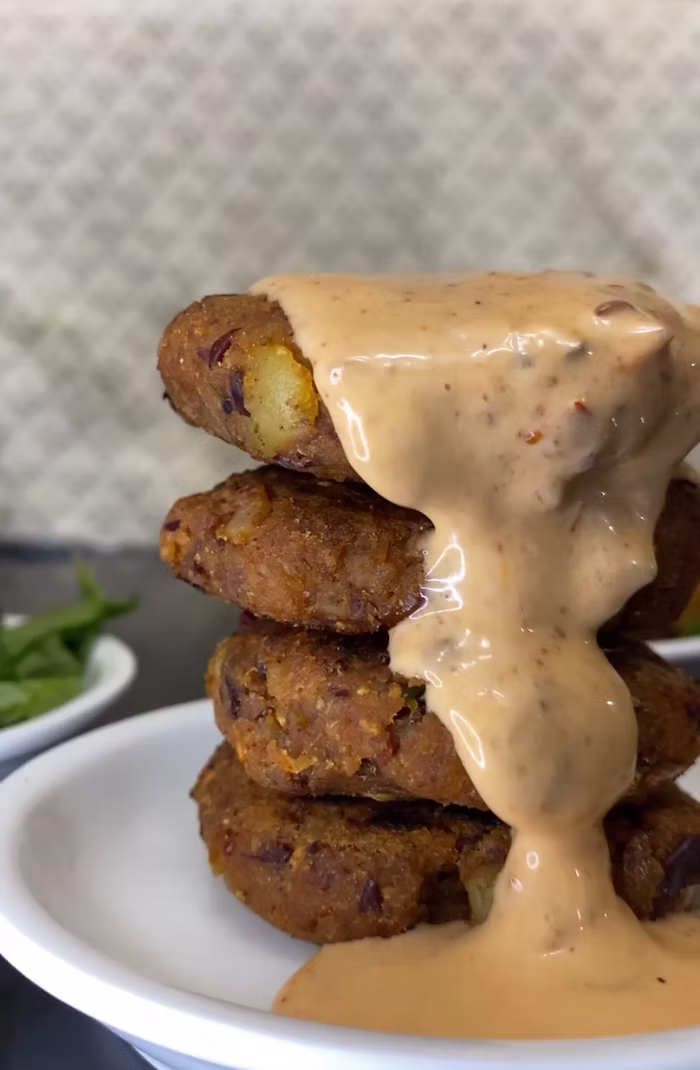 Rajma Tikkies (Kidney Bean Patties)