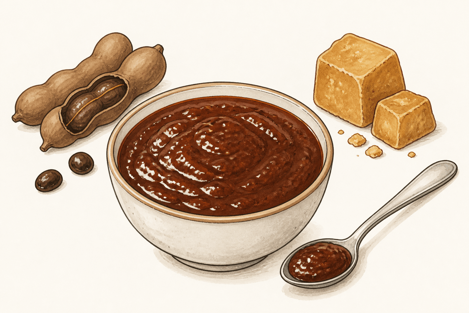 Tamarind Jaggery Chutney