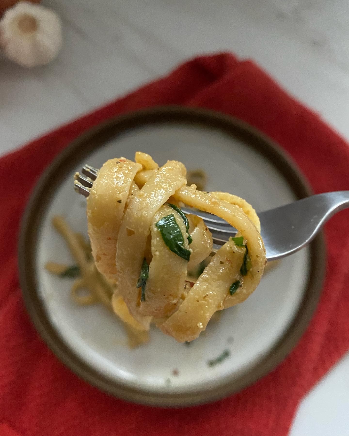 Vegan Alfredo Pasta